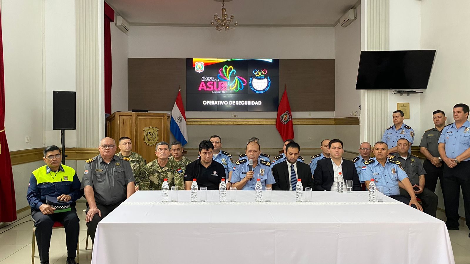 La Policía Nacional brindó detalles del Operativo de Seguridad para los Juegos de ODESUR